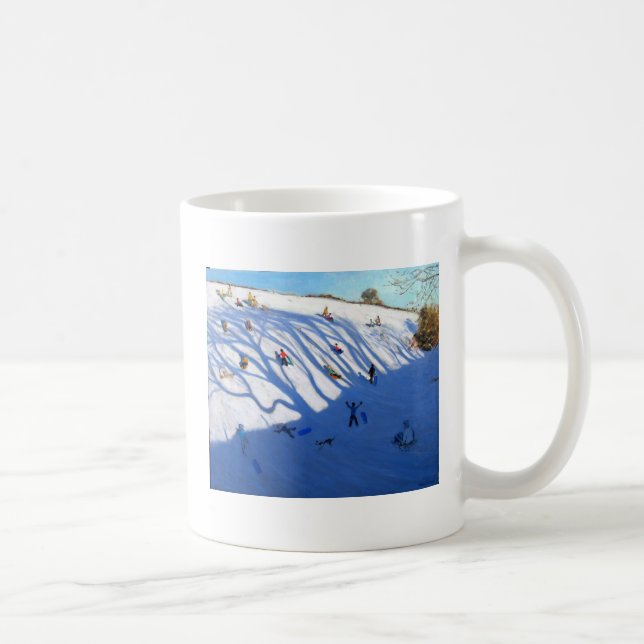 Schatten auf einem Hügel Monyash Kaffeetasse (Rechts)