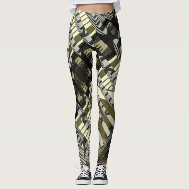Schatten auf einer Treppe Leggings (Vorderseite)