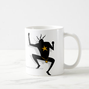 Schatten-Bergsteiger-Tasse Kaffeetasse