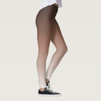 Schatten brauner Leggings