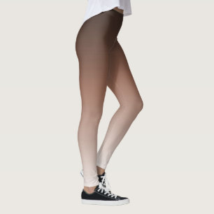 Schatten brauner Leggings