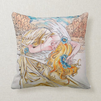 Schatten der Engel-Kissen Kissen16x16 Zoll Kissen