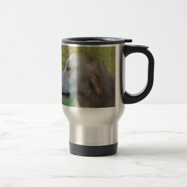 Schatten, der goldene Retriever Reisebecher (Rechts)