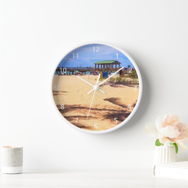 Schatten der Palmbaumwall-Uhr Uhr (Zuhause)