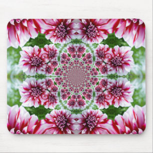 Schatten der rosa Blumen Mousepad