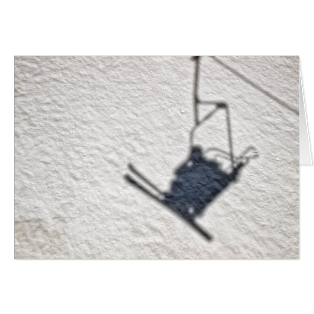 Schatten der Skifahrer (Vorderseite (Horizontal))