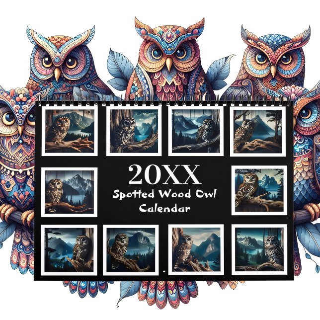 Schatten des gepunkteten Waldes: Ein Jahr 20XX Kalender (Von Creator hochgeladen)