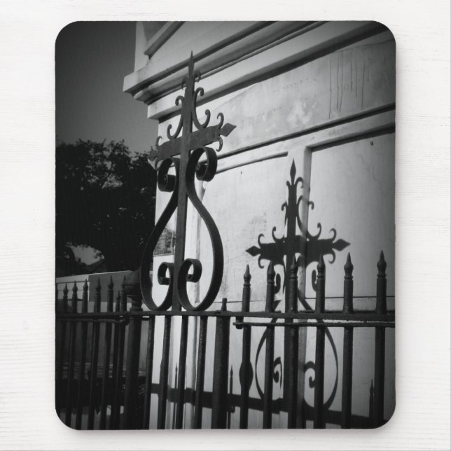 Schatten des Kreuzes 1 Mousepad (Vorne)