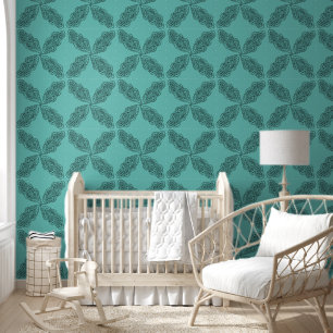 Schatten des Palm Sunset Silhouette Pattern Tapete