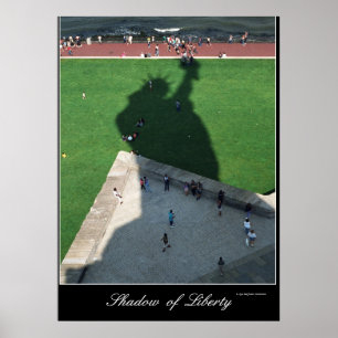 Schatten des Posters der Freiheit Poster