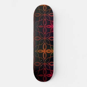 Schatten des roten Skateboards