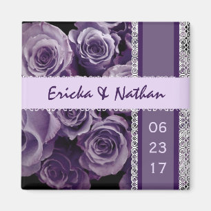 SCHATTEN des VIOLETTEN LILA Magnet