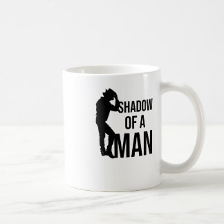Schatten eines Mann Special Silhouette V3 Aufklebe Kaffeetasse