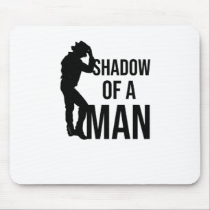Schatten eines Mann Special Silhouette V3 Aufklebe Mousepad