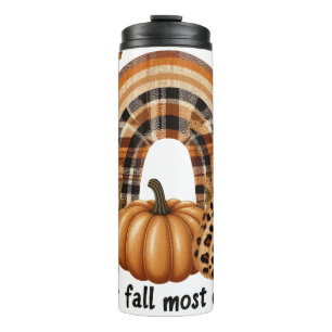 SCHATTEN FÜR BROWN FALL RAINBOW & PUMPKIN THERMOSBECHER