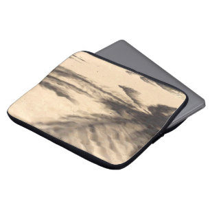 Schatten im Sand Laptopschutzhülle