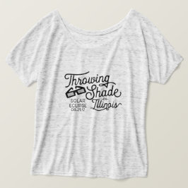 Schatten in Illinois Solar Eclipse T-Shirt