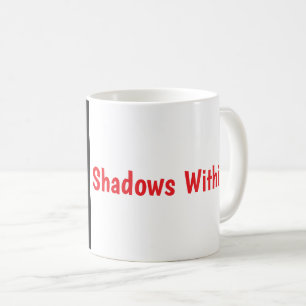 Schatten innerhalb kaffeetasse