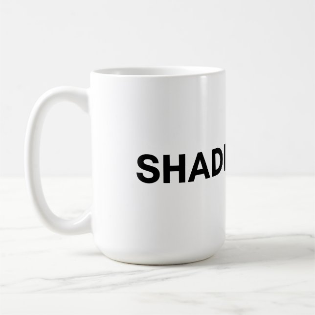 Schatten Kaffeetasse (Links)