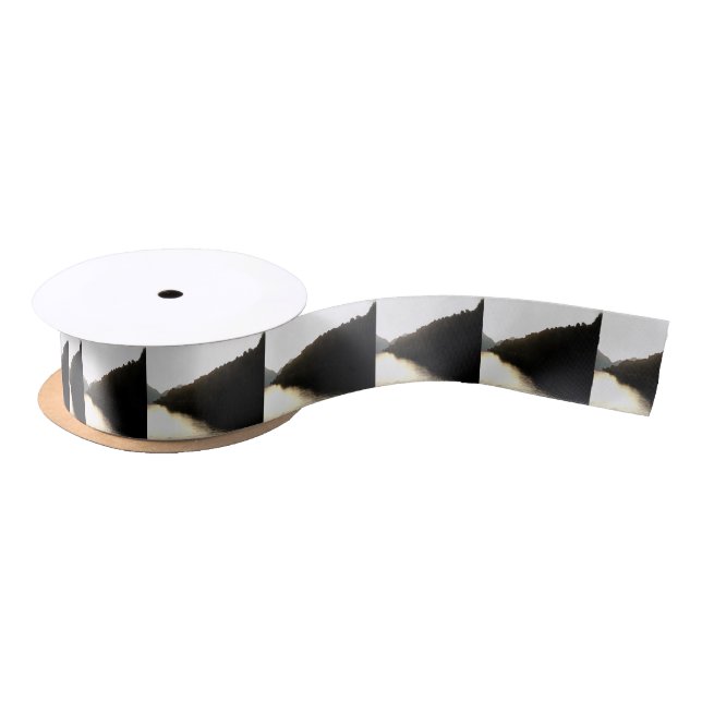 Schatten - Landschaftskunst Satinband (Spule)