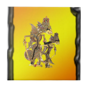 Schatten-Marionetten indonesisch Fliese