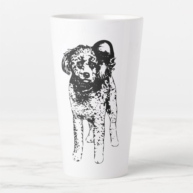 Schatten Morgen Frieden Milchtasse (Vorderseite)
