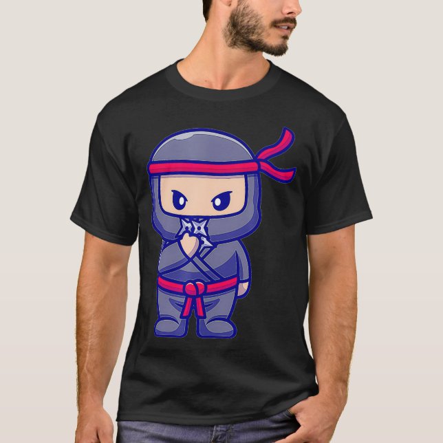 Schatten Ninja  T-Shirt (Vorderseite)