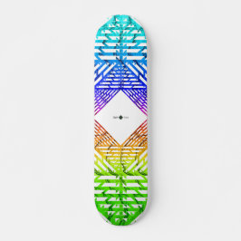 Schatten-Spektrum (Regenbogen) Skateboard