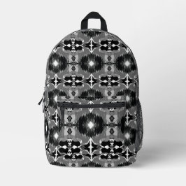 Schatten Spiegel Muster  Bedruckter Rucksack