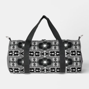 Schatten Spiegel Muster Duffle Bag