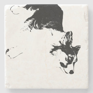 Schatten Steinuntersetzer