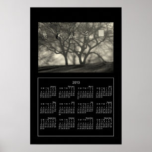 Schatten & Überlegungen 2013 Kalender drucken Poster