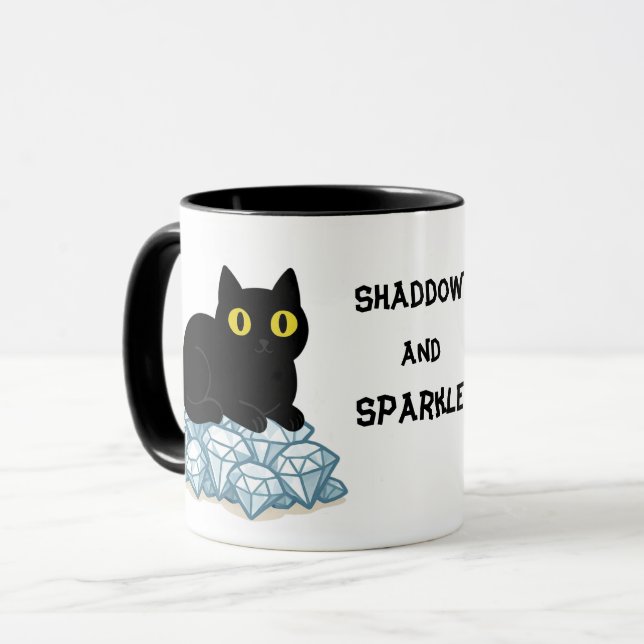 Schatten und Glanz Tasse (Vorderseite Links)