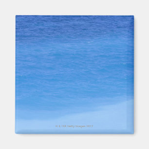 Schatten von blauem Ozean, Rhodos, Griechenland Magnet