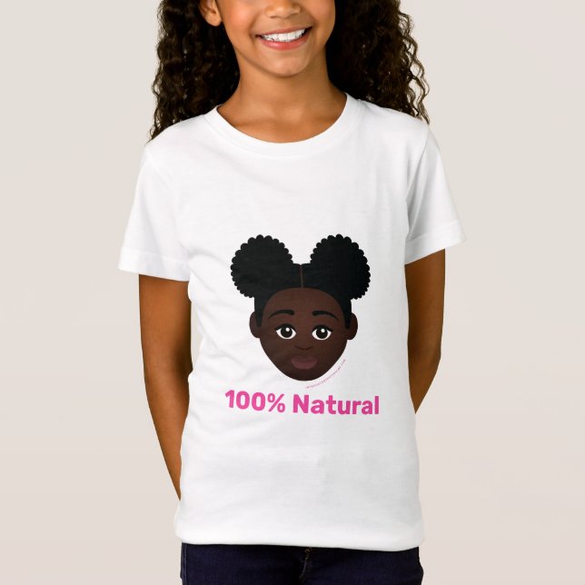 Schatten von Melanin 100% Natur T-Shirt (Vorderseite)