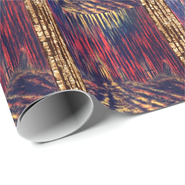 Schatten von Soulen Geschenkpapier (Rolleneckpunkt)