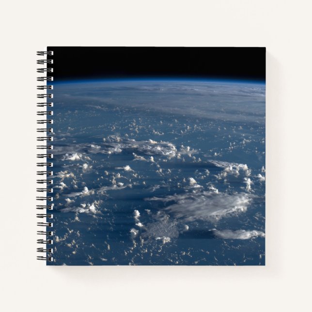 Schatten von Wolken über das philippinische Meer Notizbuch (Vorderseite)