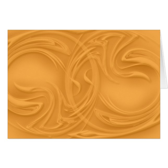 Schattenbahnen über dem Orangenen Artwork im Inner (Vorderseite (Horizontal))