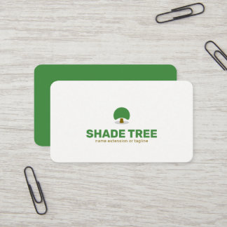 Schattenbaum-Logo-Design | Bearbeitbare Farbe |  Visitenkarte