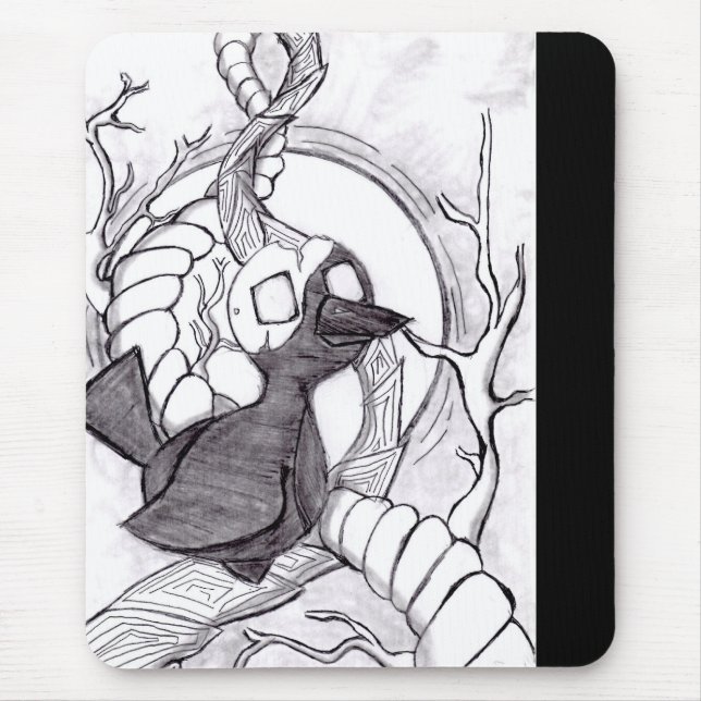 Schattenbaum Mousepad (Vorne)