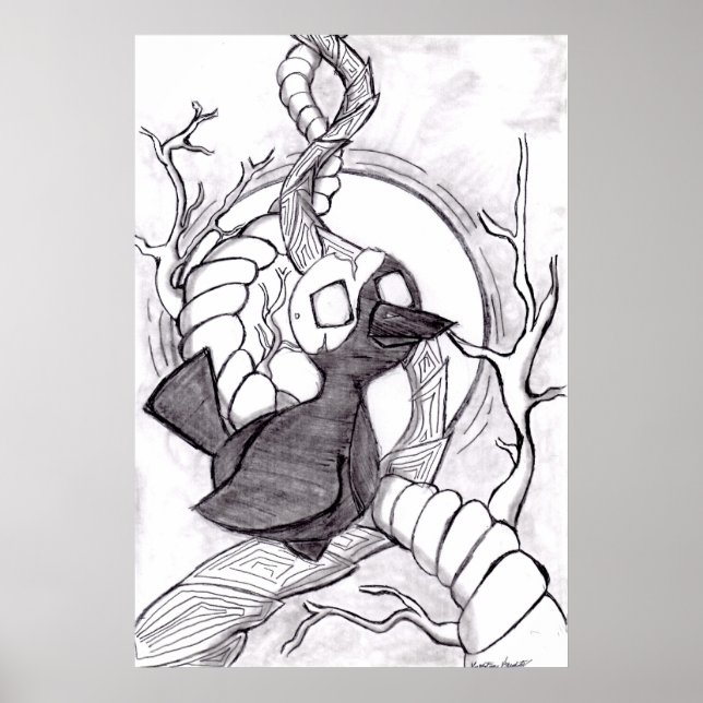 Schattenbaum Poster (Vorne)