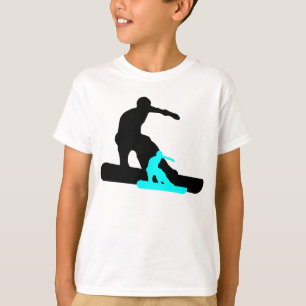 Schattenboarder : aquamarin : T-Shirt