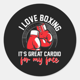 Schattenboxen Boxhandschuhe Kickboxen G Boxer F Runder Aufkleber