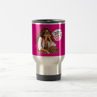 Schattenbrille & Lippenstift | Heißrosa Reisebeche Reisebecher