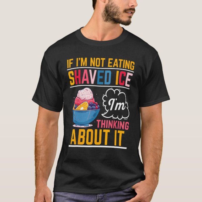 Schatteneis zum Shirt Funny Hawaiian Shave Ice Cre (Vorderseite)