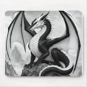 Schattenflammendrache Mousepad