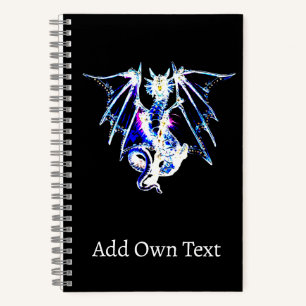 Schattengezeiten-Drache Meeresmonster Mythische Ti Notizbuch