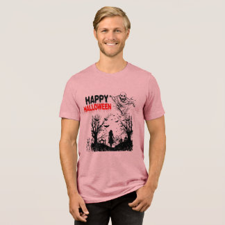 Schattenhafte Geister versammeln mauve Tri-Blend Shirt