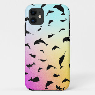 Schattenhai-Walgefälle farbige Galaxie Case-Mate iPhone Hülle