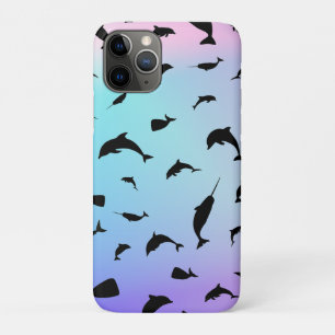 Schattenhai-Walgefälle farbige Galaxie Case-Mate iPhone Hülle